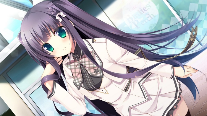 Sumeragi Rinne in a School Uniform