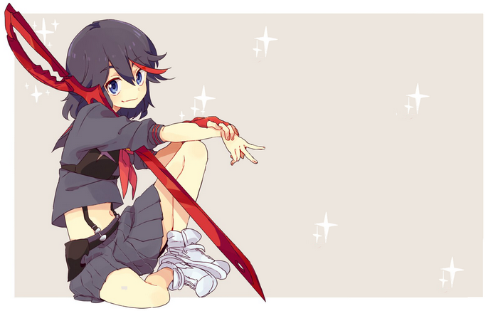 Matoi Ryuuko with Scissor Blade
