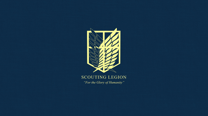 Scouting Legion logo from Attack on Titan