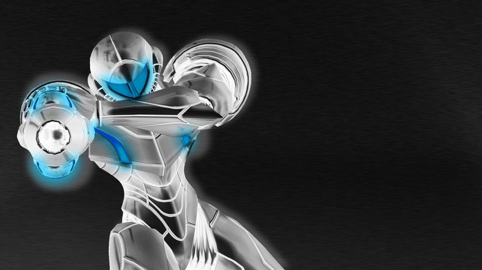 Samus Aran in Metroid video game