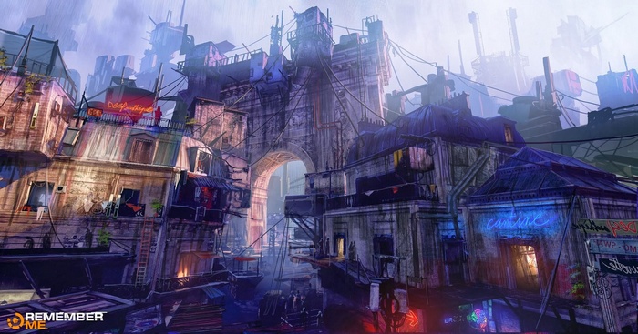 Remember Me video game concept art