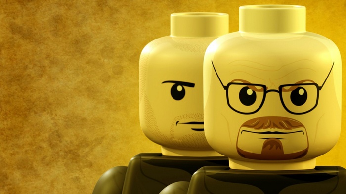 LEGO Walter White and Jesse Pinkman from Breaking Bad