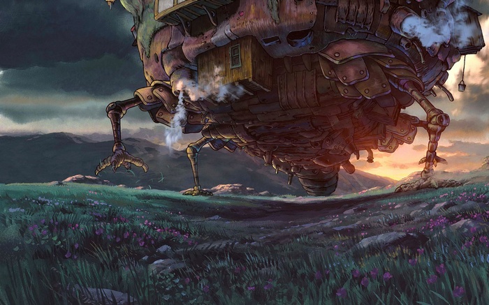 Howl's Moving Castle mechanical structure