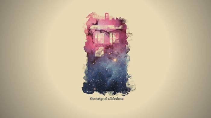 Doctor Who TARDIS Galaxy Art