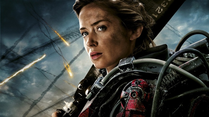 Emily Blunt in Edge of Tomorrow Movie Poster