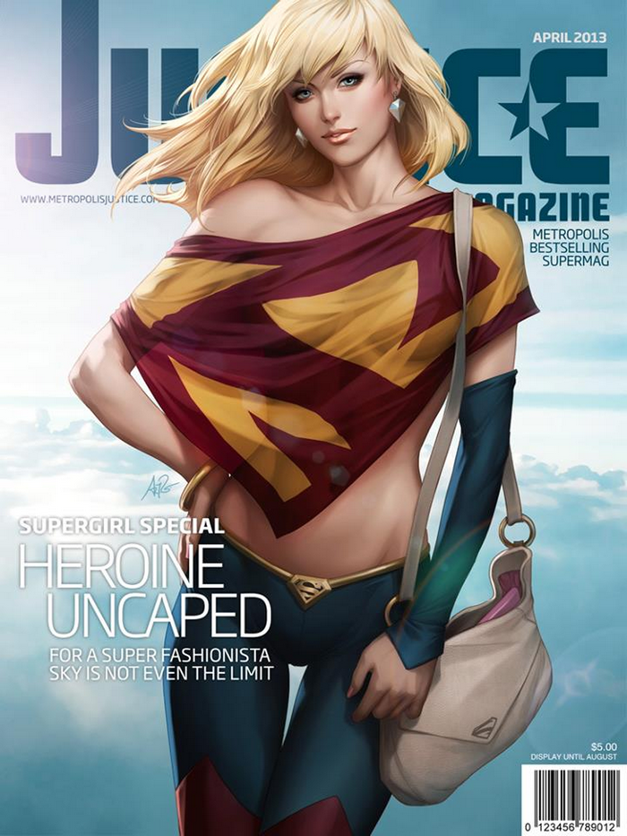 Supergirl Magazine Cover by Artgerm