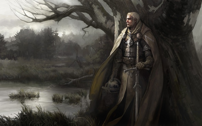 Disciples 3 artwork of a knight with a sword
