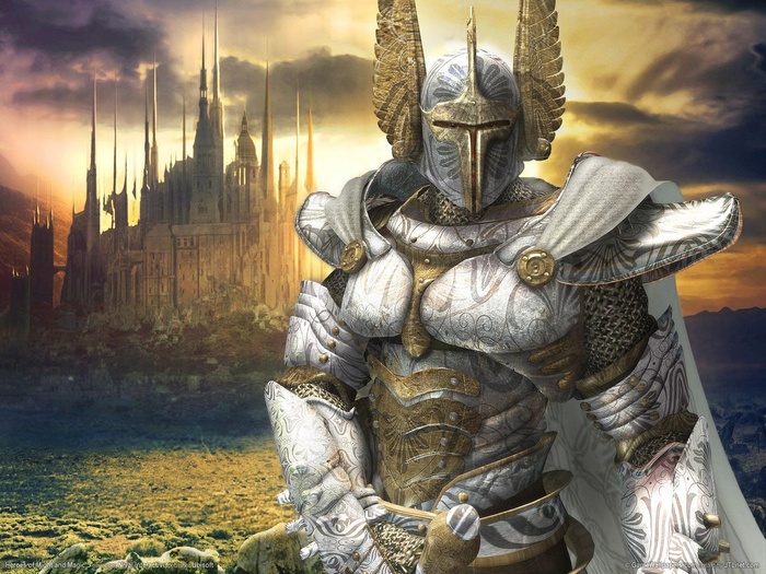 Heroes of Might and Magic 5 Knight with Castle