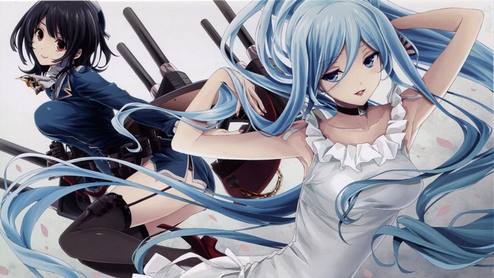 Kantai Collection and Aoki Hagane no Arpeggio characters