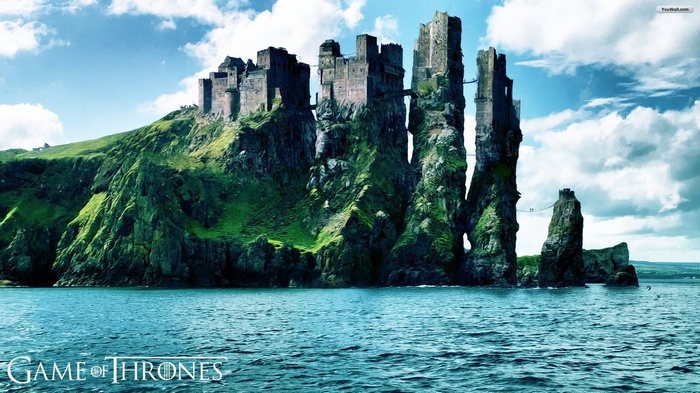Game of Thrones Pyke Castle on Rocky Islands