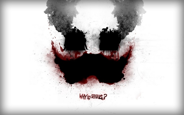 The Dark Knight Joker "Why So Serious?"
