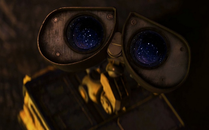 Disney, eyes, animated movies, Pixar Animation Studios, WALL·E, movies, robot