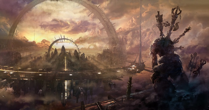 Ashura's Wrath Fantasy Art Cityscape