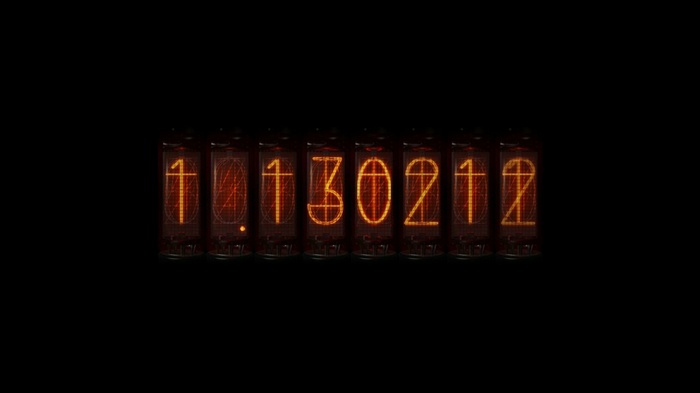 Steins;Gate Divergence Meter Nixie Tubes