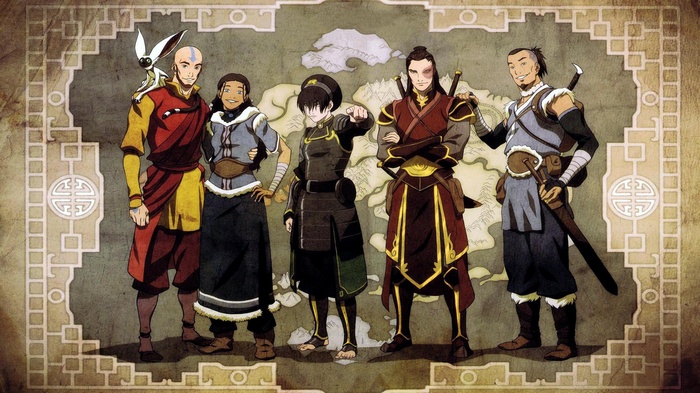 Toph Beifong, Prince Zuko, Avatar: The Last Airbender, Sokka, Aang, Katara