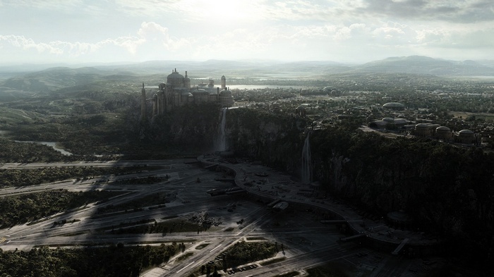 Theed Spaceport on Naboo, Star Wars