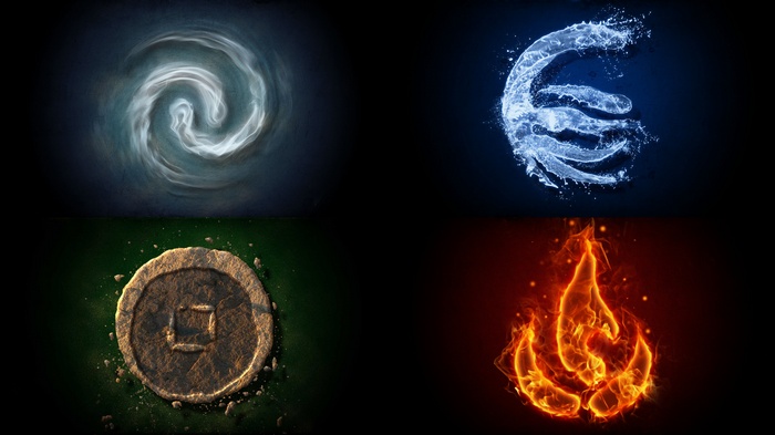 The Legend of Korra, elements, Avatar: The Last Airbender