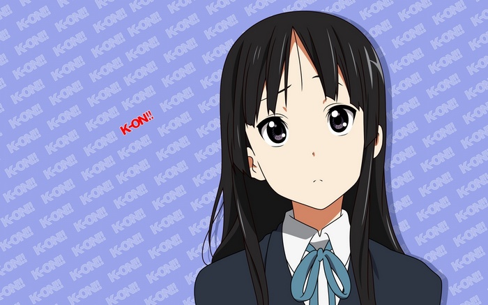 Akiyama Mio from K-ON! anime
