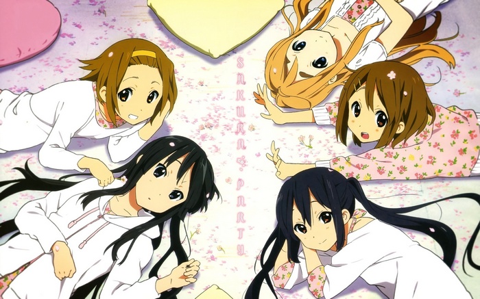 anime girls, Kotobuki Tsumugi, Nakano Azusa, anime, Tainaka Ritsu, K-ON!, Hirasawa Yui, Akiyama Mio