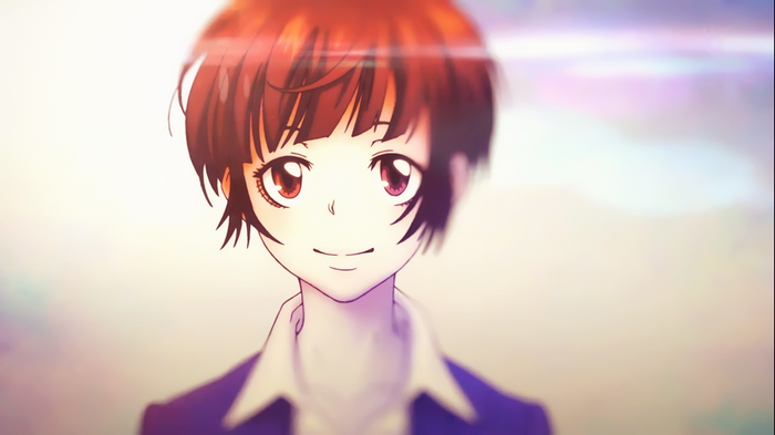 Akane Tsunemori from Psycho-Pass smiling