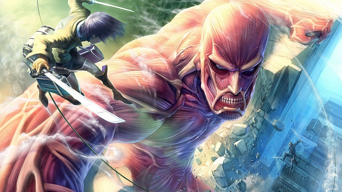 Attack on Titan: Colossal Titan vs. Levi Ackerman