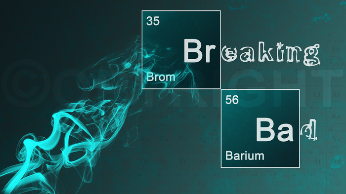 Breaking Bad Periodic Table Elements