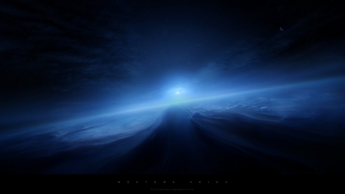 Neptune Skies Digital Art by Greg Martin