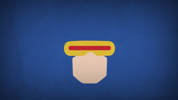 Minimalist Cyclops from X-Men