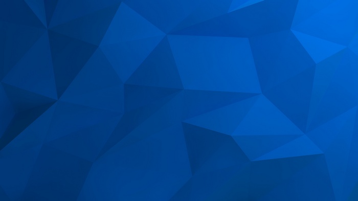Abstract blue geometric low-poly pattern