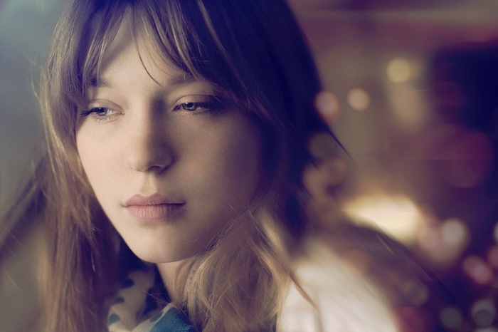 Léa Seydoux, French model, close-up portrait