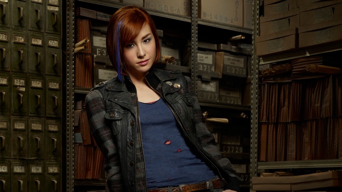 Allison Scagliotti as Claudia Donovan in Warehouse 13
