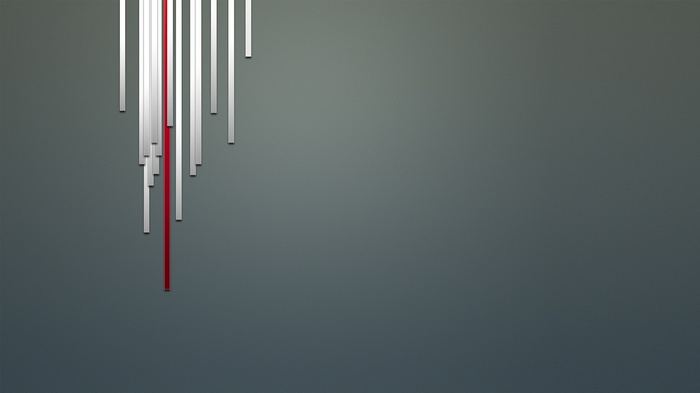 Abstract minimalist lines on a gray background