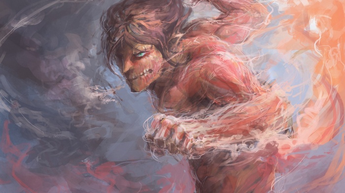 Eren Yeager in Attack on Titan