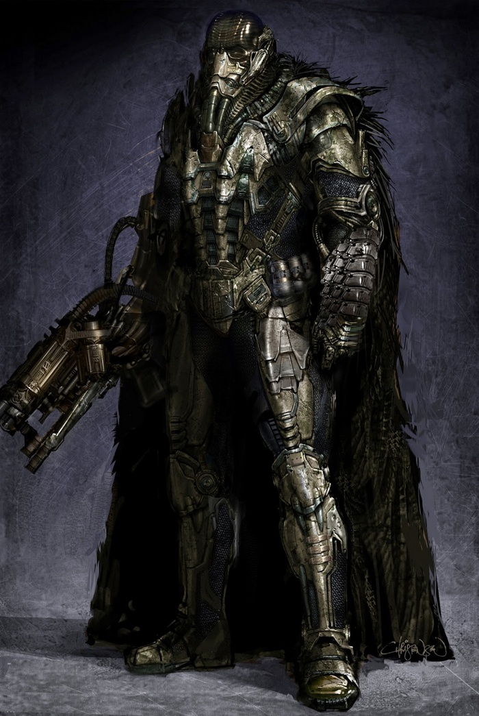General Zod concept art from Man of Steel