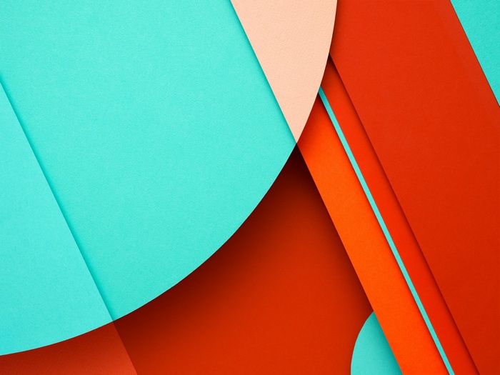 Android L Material Design Abstract Geometric Shapes