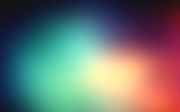Blurred gradient with multiple colors