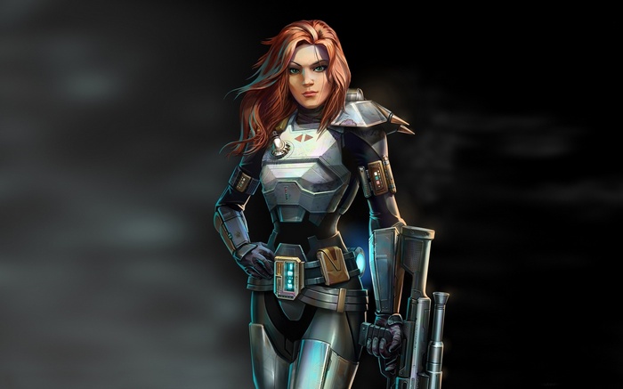 Star Wars Bounty Hunter with Rifle