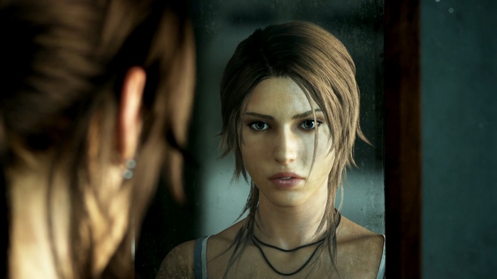 Lara Croft in Tomb Raider 2013