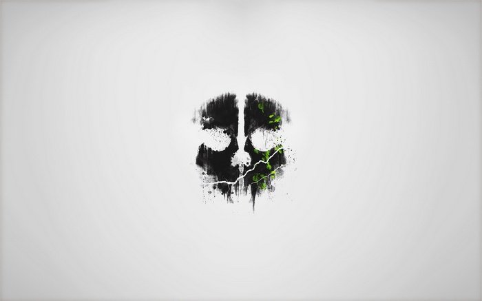 Call of Duty: Ghosts Minimalist Skull Logo