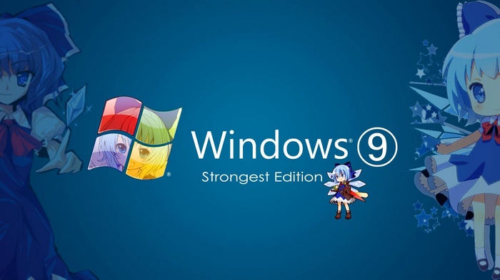 Windows 9 Strongest Edition with Cirno