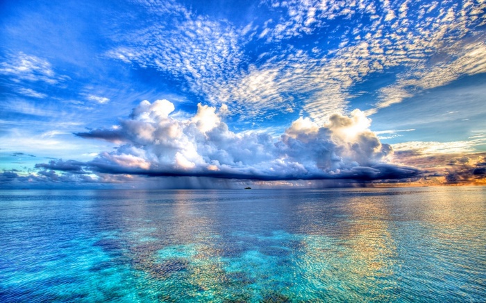 landscape, rain, sky, tropical, nature, photography, water, sea, clouds, beach