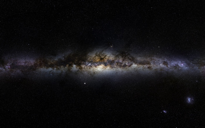 A panoramic view of the Milky Way galaxy