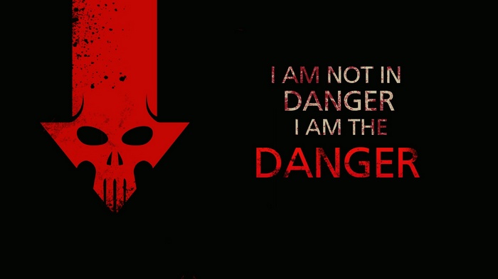 Breaking Bad Heisenberg Skull and Quote