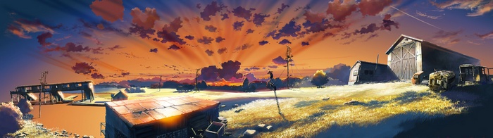 The Place Promised In Our Early Days Anime Landscape