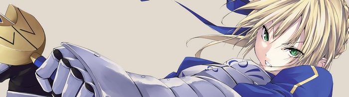 Saber from Fate Series in Armor