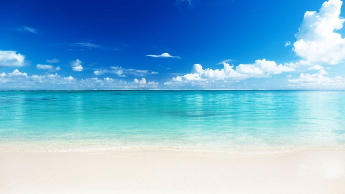 sea, sky, beach