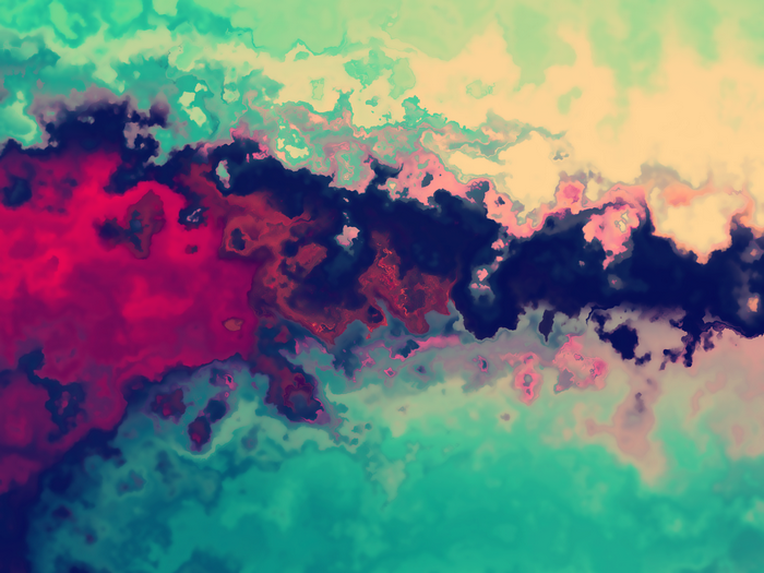 Abstract colorful digital art with swirling patterns