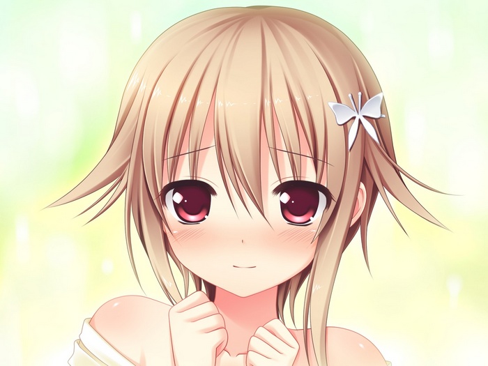 Kamishima Kaede from Mecha-con! visual novel
