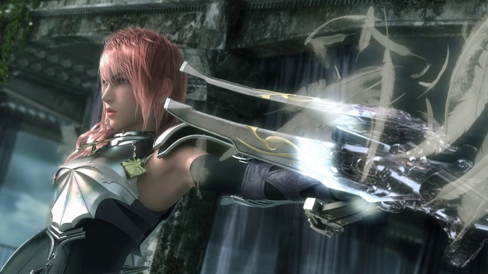 Lightning Farron from Final Fantasy XIII