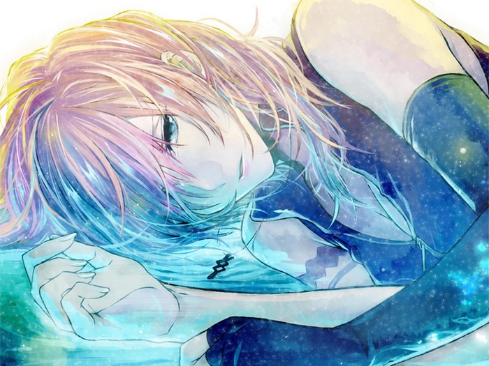 Claire Farron from Final Fantasy XIII lying down